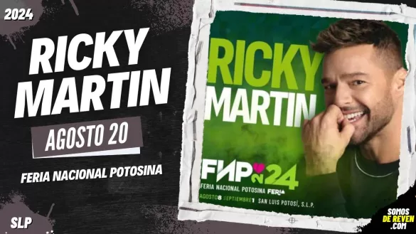 RICKY MARTIN EN SAN LUIS POTOSÍ 2024