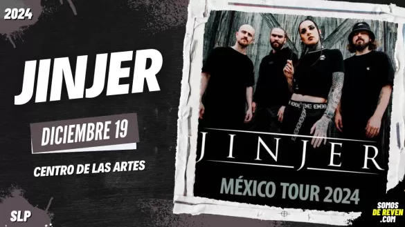 JINJER EN SAN LUIS POTOSÍ 2024