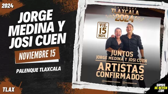 JORGE MEDINA Y JOSI CUEN EN PALENQUE TLAXCALA 2024