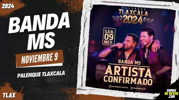 BANDA MS EN PALENQUE TLAXCALA 2024