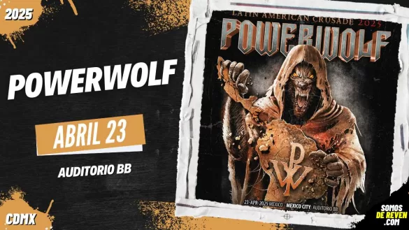 POWERWOLF EN CDMX 2025