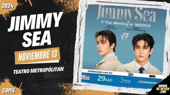 JIMMY SEA EN CDMX TEATRO METROPÓLITAN 2024