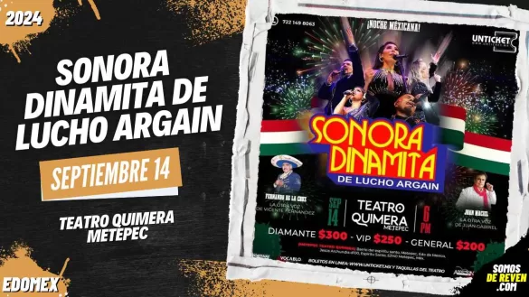 SONORA DINAMITA EN METEPEC TEATRO QUIMERA 2024