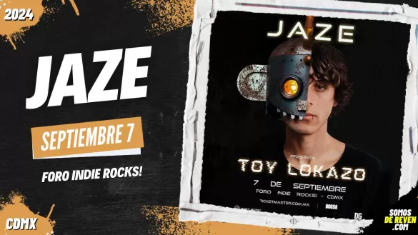 JAZE EN CDMX FORO INDIE ROCKS 2024