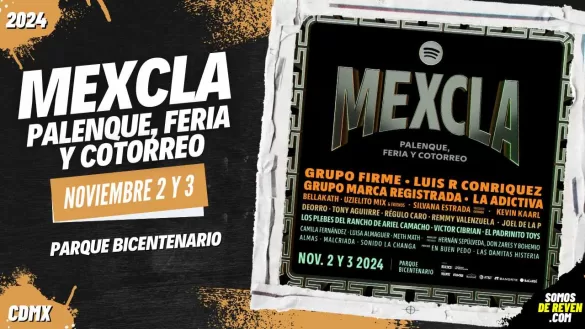 FESTIVAL MEXCLA EN CDMX PARQUE BICENTENARIO 2024