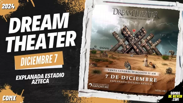 DREAM THEATER EN CDMX 2024