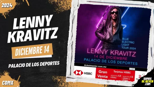 LENNY KRAVITZ EN CDMX 2024