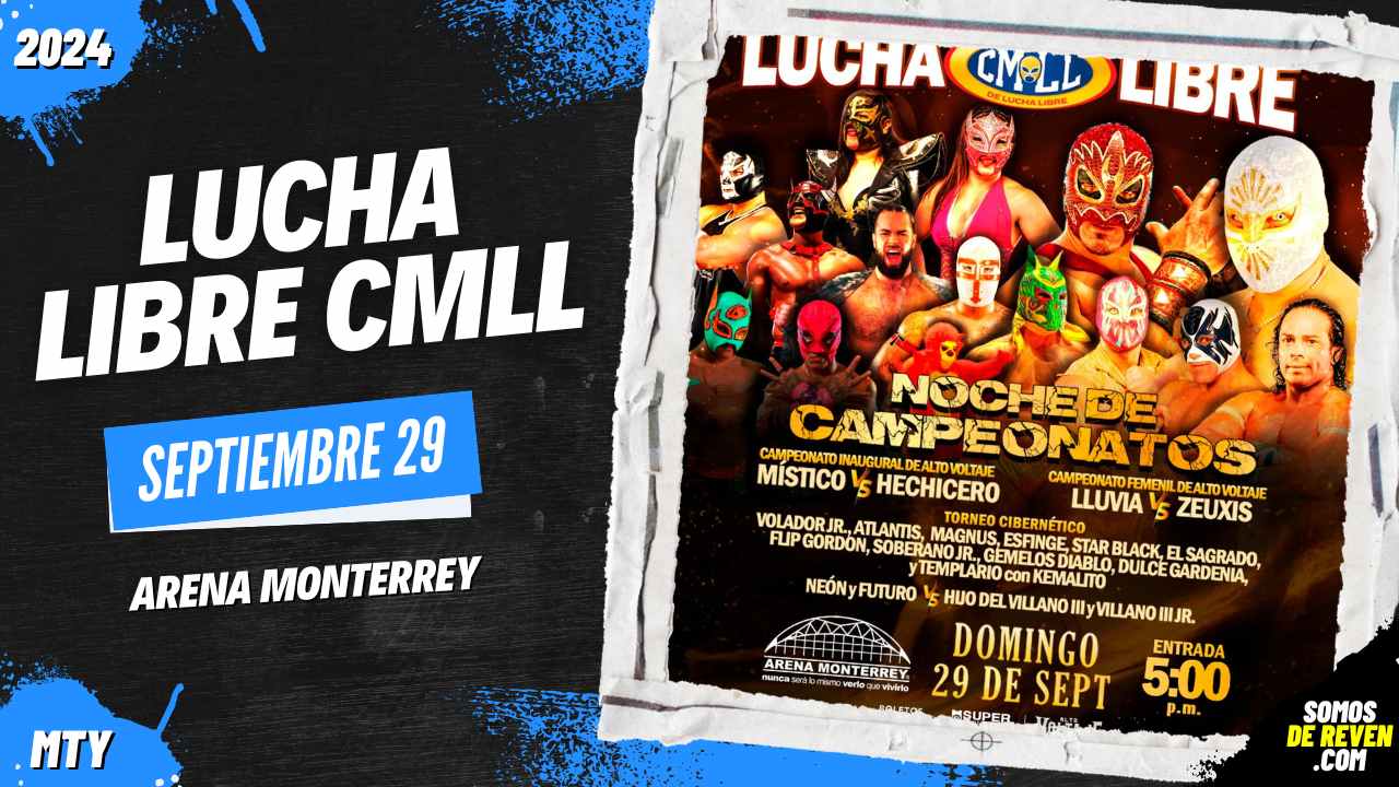 LUCHA LIBRE CMLL EN ARENA MONTERREY 2024