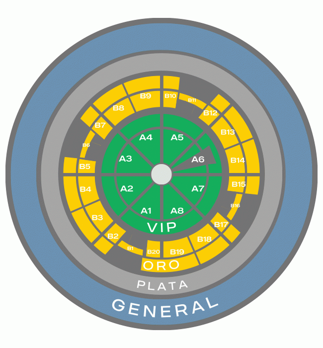 Mapa Palenque de la Feria León