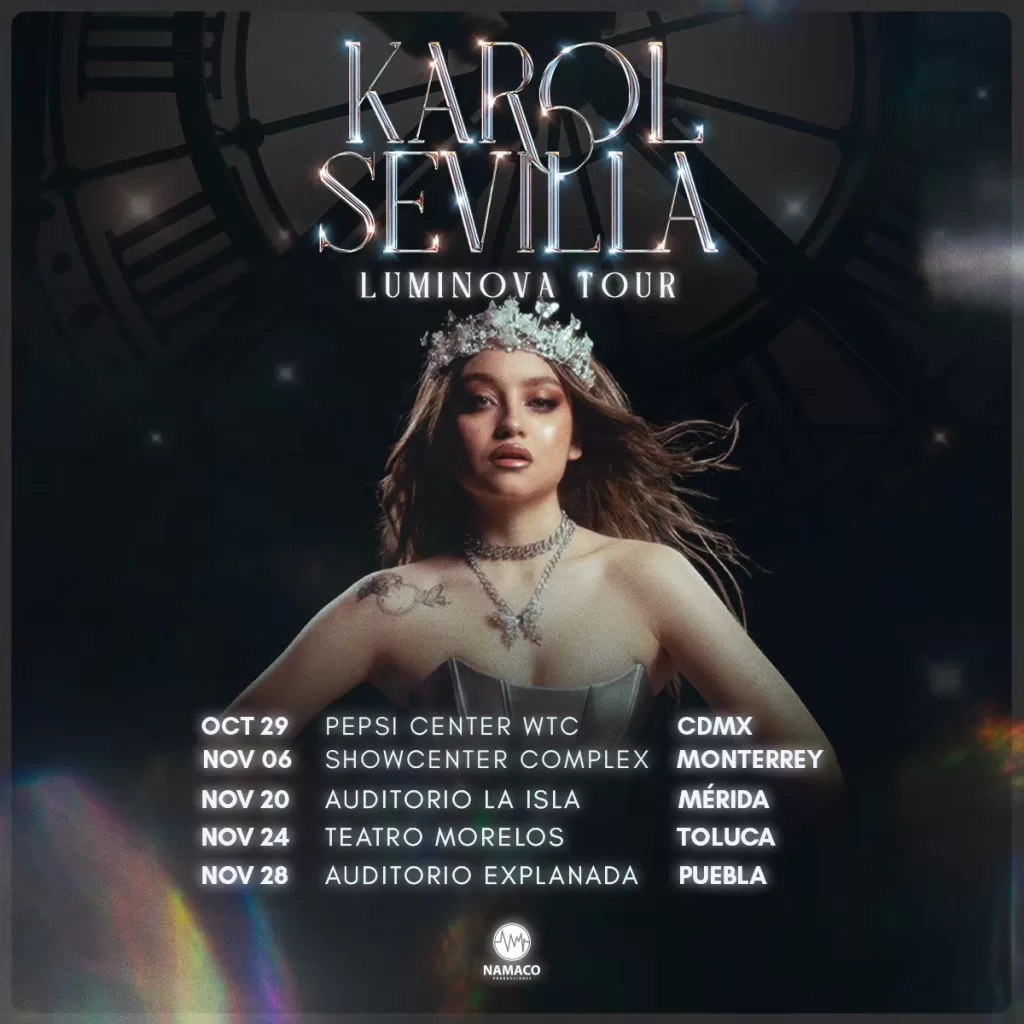 KAROL SEVILLA tour mexico 2024