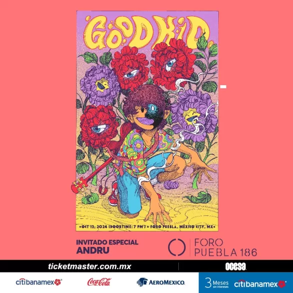 GOOD KID EN CDMX FORO PUEBLA 186 2024