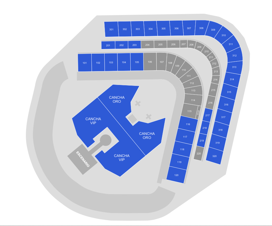 MAPA ESTADIO MOBIL SUPER