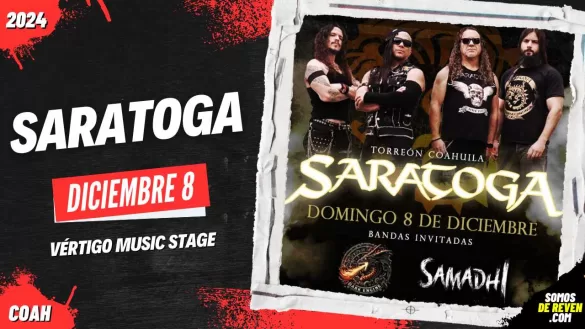 SARATOGA EN TORREÓN VÉRTIGO MUSIC STAGE 2024