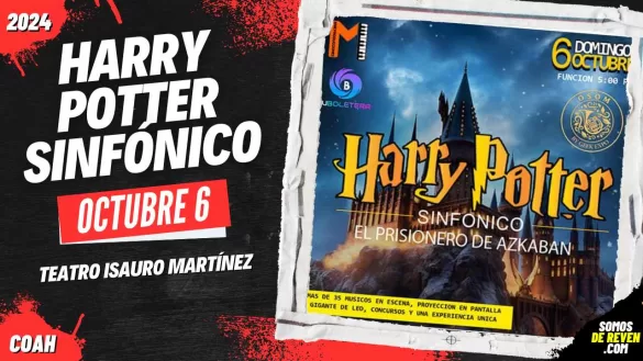 HARRY POTTER SINFÓNICO EN TORREÓN TEATRO ISAURO MARTÍNEZ 2024