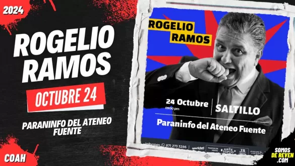 ROGELIO RAMOS EN SALTILLO PARANINFO DEL ATENEO FUENTE 2024