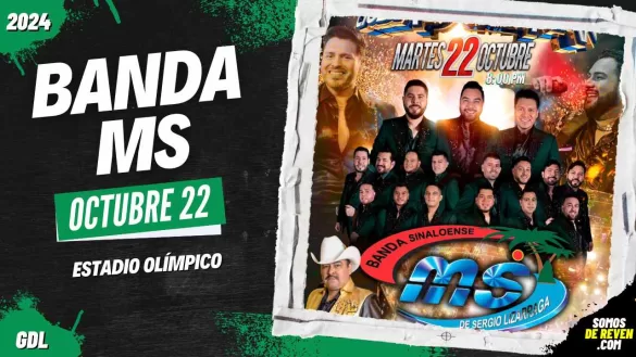 BANDA MS EN CIUDAD GUZMÁN ESTADIO OLÍMPICO 2024