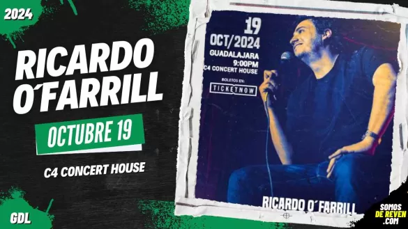 RICARDO O FARRILL EN GUADALAJARA C4 CONCERT HOUSE 2024