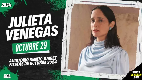 JULIETA VENEGAS EN GUADALAJARA FIESTAS DE OCTUBRE 2024