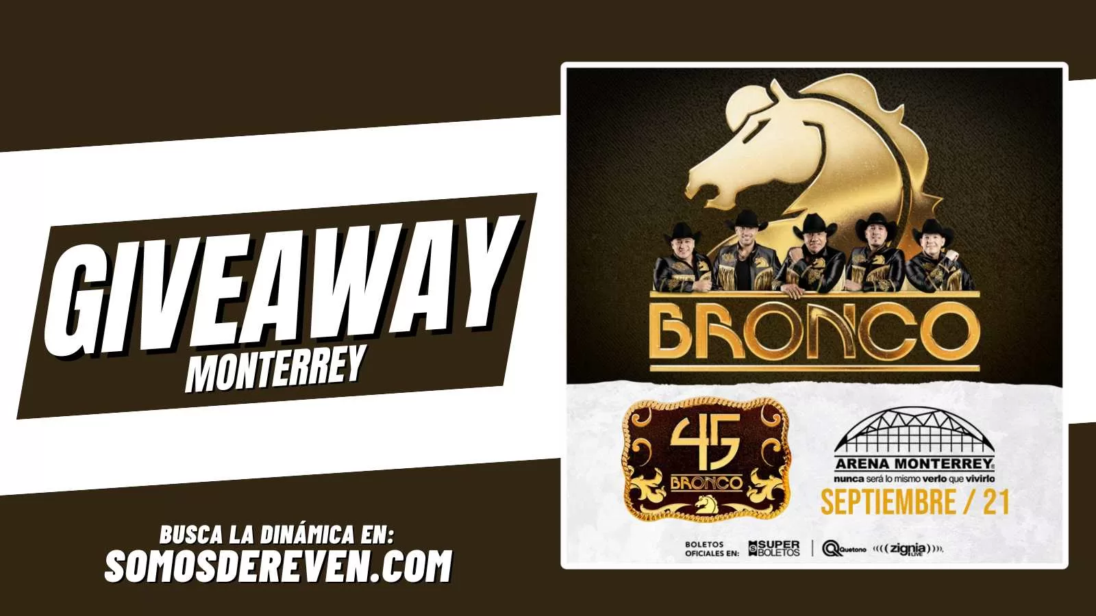 BRONCO EN ARENA MONTERREY GIVEAWAY 2024