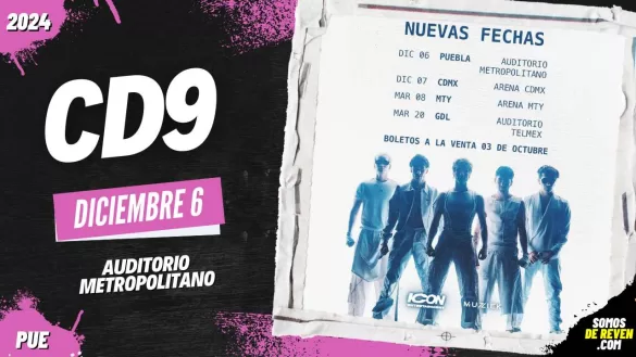 CD9 EN PUEBLA AUDITORIO METROPOLITANO 2024