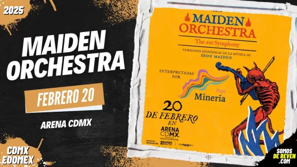 MAIDEN ORCHESTRA EN CDMX 2025