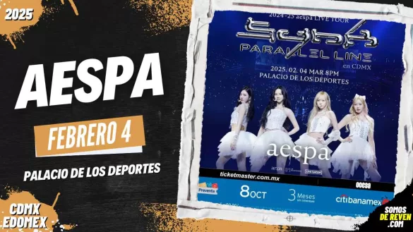 AESPA EN CDMX PALACIO DE LOS DEPORTES 2025