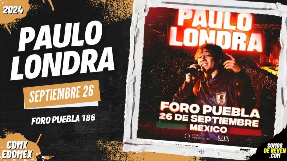 PAULO LONDRA EN CDMX 2024