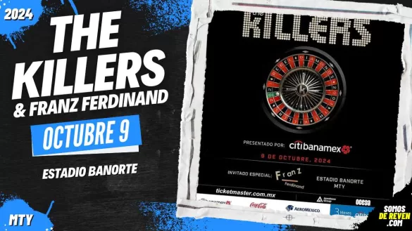 THE KILLERS EN MONTERREY ESTADIO BANORTE 2024