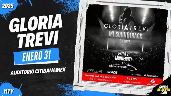 GLORIA TREVI EN MONTERREY AUDITORIO CITIBANAMEX 2025