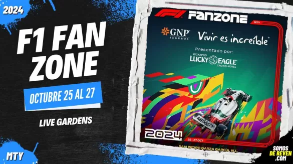 F1 FAN ZONE EN MONTERREY LIVE GARDENS 2024