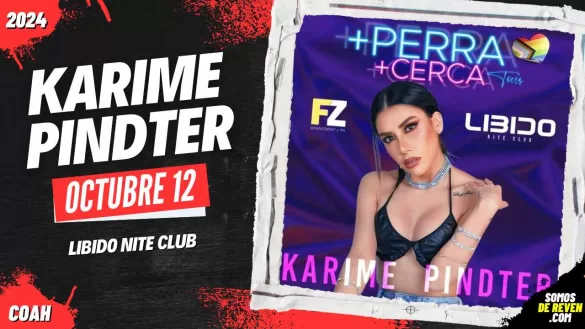 KARIME PINDTER EN SALTILLO LIBIDO NITE CLUB 2024