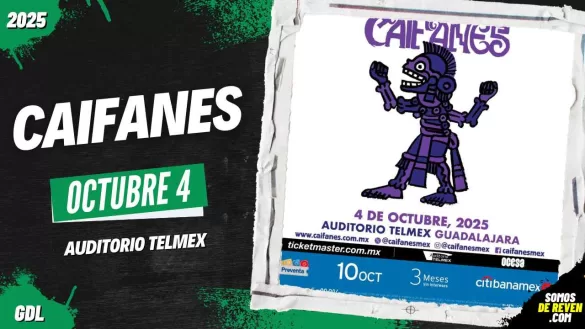 CAIFANES EN GUADALAJARA AUDITORIO TELMEX 2025