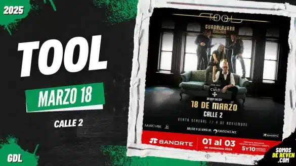 TOOL EN GUADALAJARA CALLE 2 2025