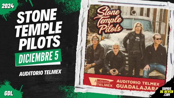 STONE TEMPLE PILOTS EN GUADALAJARA AUDITORIO TELMEX 2024