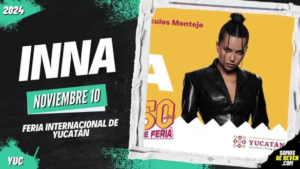 INNA EN MÉRIDA FERIA YUCATÁN XMATKUIL 2024