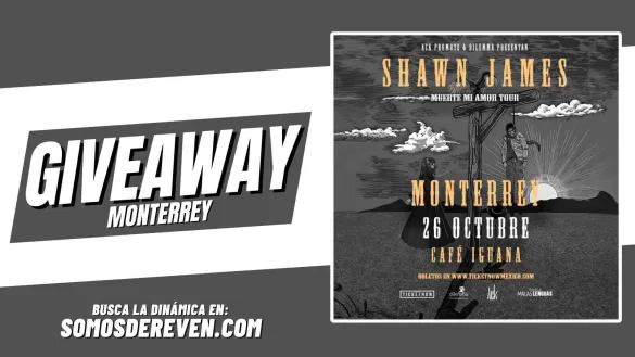 SHAWN JAMES EN CAFÉ IGUANA GIVEAWAY MONTERREY 2024