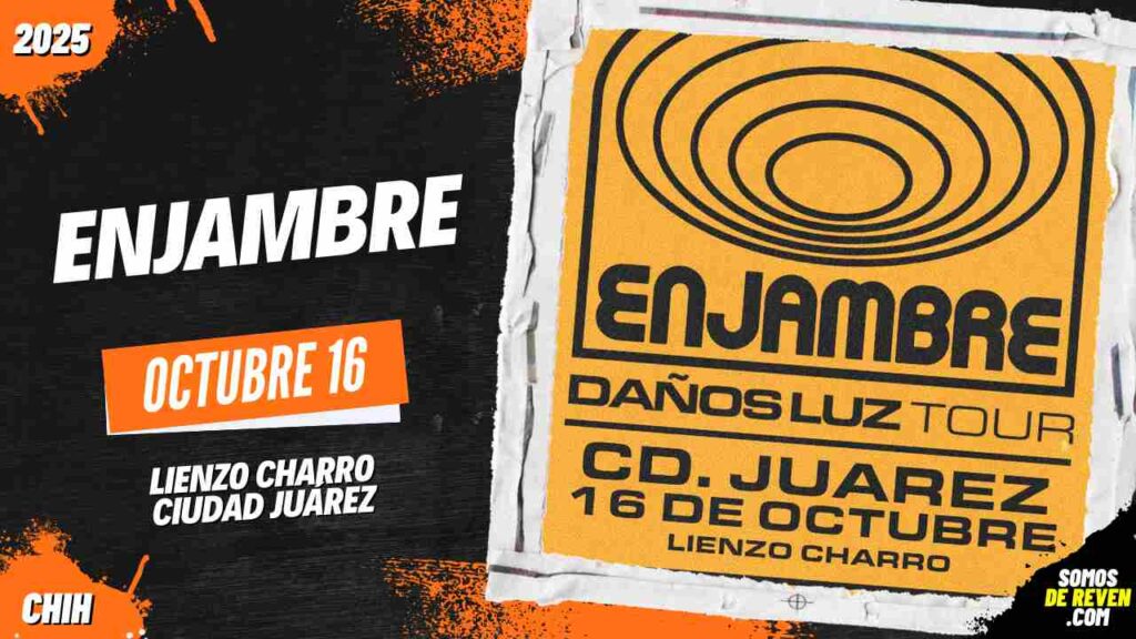 ENJAMBRE EN CIUDAD JUÁREZ 2025 LIENZO CHARRO