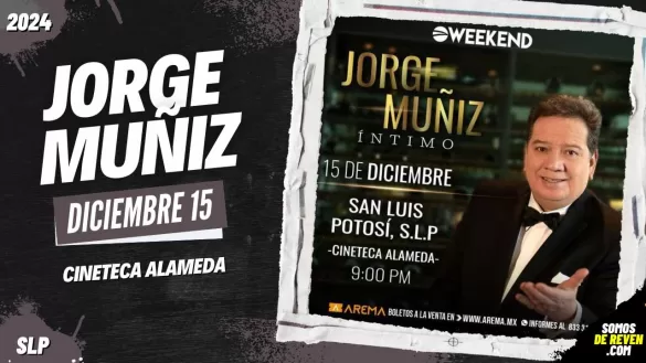 JORGE MUÑIZ EN SAN LUIS POTOSÍ CINETECA ALAMEDA 2024