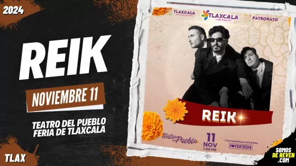 REIK EN FERIA TLAXCALA 2024