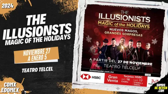 THE ILLUSIONISTS EN CDMX TEATRO TELCEL 2024