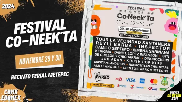 FESTIVAL CONEEKTA EN METEPEC RECINTO FERIAL 2024