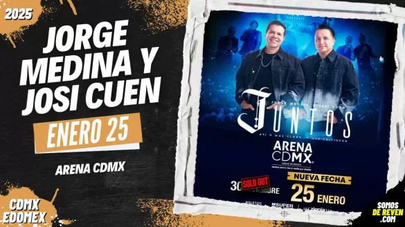 JORGE MEDINA Y JOSI CUEN EN ARENA CDMX 2025