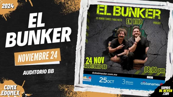 EL BUNKER EN CDMX AUDITORIO BB 2024