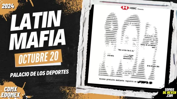 LATIN MAFIA EN CDMX PALACIO DE LOS DEPORTES 2024