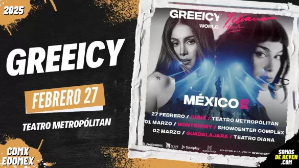 GREEICY EN CDMX TEATRO METROPÓLITAN 2025