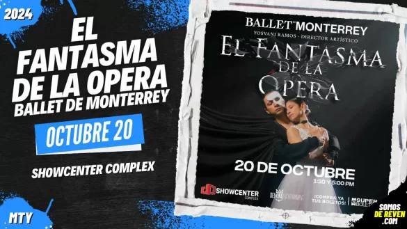 EL FANTASMA DE LA OPERA EN MONTERREY SHOWCENTER COMPLEX 2024