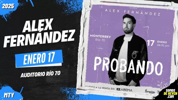 ALEX FERNÁNDEZ EN MONTERREY AUDITORIO RÍO 70 2025