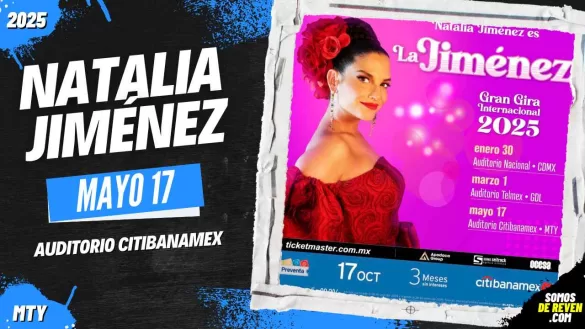 NATALIA JIMÉNEZ EN MONTERREY AUDITORIO CITIBANAMEX 2025