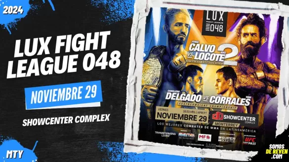 LUX FIGHT LEAGUE 048 EN MONTERREY SHOWCENTER COMPLEX 2024