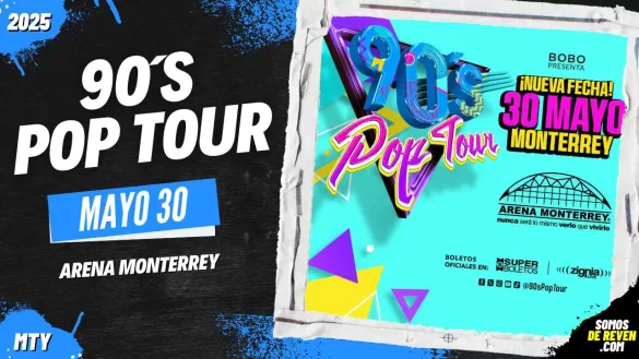 90S POP TOUR EN ARENA MONTERREY 2025